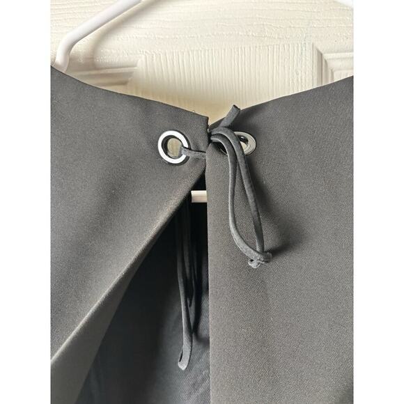 Rag & Bone Black Peek A Boo Back Sleeveless Old Money Country Club Dress Size S - Picture 5 of 8